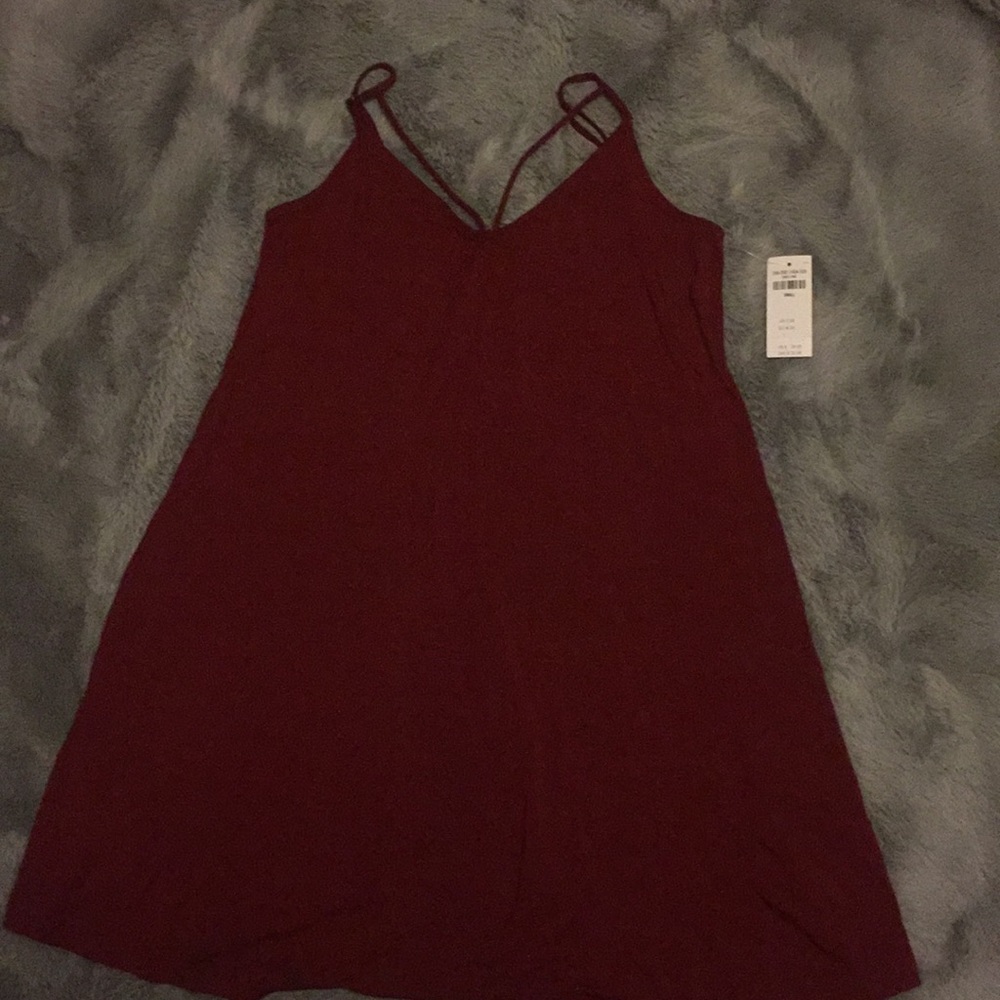 Strappy swing dress